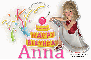 Happy Birthday  Anna