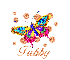 Rainbow Butterfly - Tabby