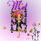 Mel - Girl Swing - Flowers