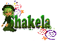 Shakela - Girl Dressed In Green - Swirls N Stars