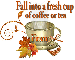 Fall into a fresh cup - Fran