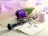 Flutes with notes