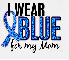 I wear Blue for My Mom