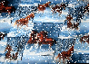 Snowy Horses - background - win