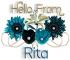 Pretty Blue Flowers - Rita