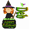 Deb - Witch - Bat - Cauldron - Happy Halloween