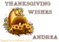 Thanksgiving Wishes - Andrea