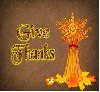 Give Thanks - Background - Glitter
