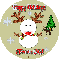 Me l- Snowman Reindeer - Happy Holidays