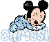 Sleeping Baby Mickey Mouse -Chrissi-