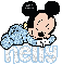 Sleeping Baby Mickey Mouse -Nelly-