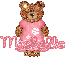 Girl Bear With Pink Shirt -Michelle-