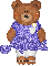 Girl Bear With Purple Shirt -Alexi-