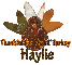 Thankful For My Lil Turkey -Haylie-