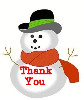Snowman- Thank You