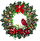 Cardinal Wreath ~ Shakela
