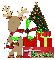 Shakela - Reindeer - Presents - Tree