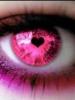 heart in eye