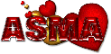 Asma-Red hearts