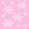 Background-Pink Snowflake