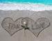true love written in sand