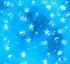 Blue stars - background