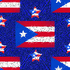 Puerto Rico-Flag Background(seamless)