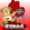 Andrea - Bear - Hearts - Valentine