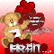 Fran - Bear - Hearts - Valentine