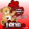 Jane - Bear - Hearts - Valentine