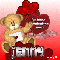 Jenny - Bear - Hearts - Valentine
