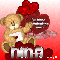 Nina - Bear - Hearts - Valentine