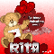 Rita - Bear- Hearts - Valentine