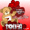 Tonya - Bear - Hearts - Valentine