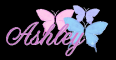 Ashley w. butterflies