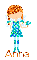 Bluebird of Happiness Angel - Anna