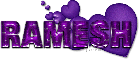 Ramesh-Purple Hearts