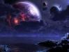 fantasy planets and water planet