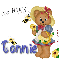 Connie - Bear - Flowers