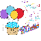 Mietta - Cupcake - Balloons