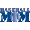 Baseball Mom- Blue