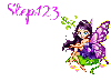 cute fairy with text