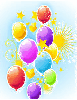 Birthday Balloons - background