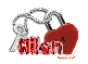 Allen-heart lock
