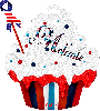 Melanie -Memorial Day Cupcake