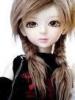 Cute blythe doll in braids