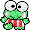 Glittery Frog!