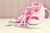 Cute Pink Converse Sneakers!
