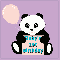 panda 1st birthday 