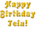 Happy Birthday Teia